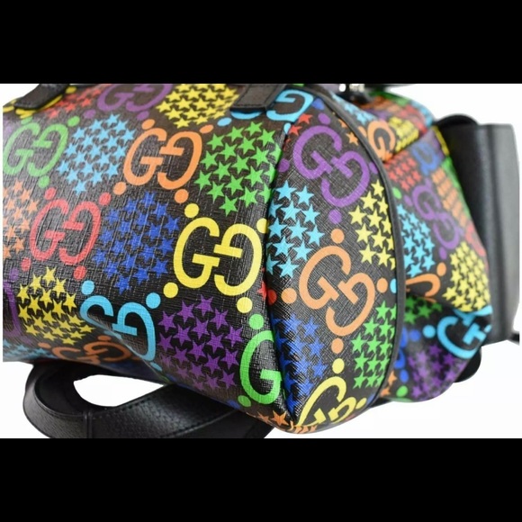 GUCCI GG Psychedelic Supreme Medium Backpack - Picture 5 of 12